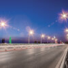 Highway at dusk